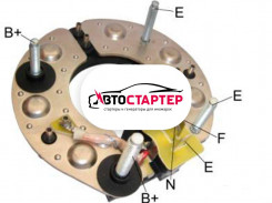 Диодный мост генератора AEN1140 (INR711)