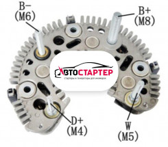 Диодный мост генератора AEQ8601