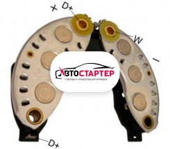 Диодный мост генератора AEV0813 (IPR813)