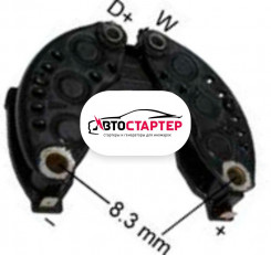 Диодный мост генератора AEV9443 (139443)