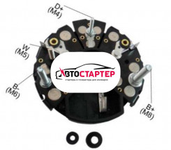 Диодный мост генератора AEB1904 (IBR904)