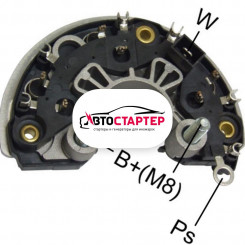Диодный мост генератора AEB2269 (IBR269)