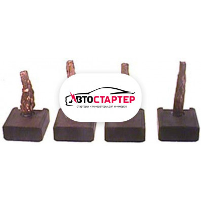 Фото 1 - Щетки стартера SHB1654 (BSX1654)