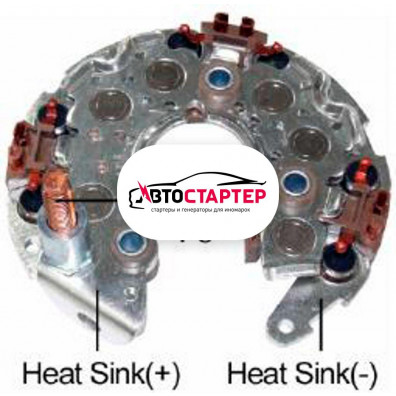 Фото 1 - Диодный мост генератора AEN0432 (INR432)