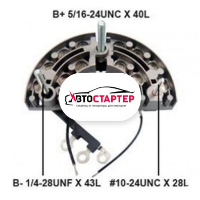 Фото 1 - Диодный мост генератора AET0030 (AET0030LK)