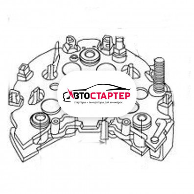 Фото 1 - Диодный мост генератора AEV1090