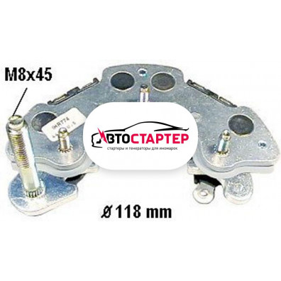 Фото 1 - Диодный мост генератора AEH7074 (IHR774)