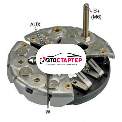 Фото 1 - Диодный мост генератора AEB0388 (IBR388)