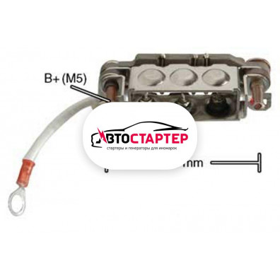 Фото 1 - Диодный мост генератора AEM7143 (IMR7143)