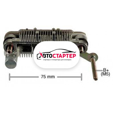 Фото 1 - Диодный мост генератора AEM7568 (IMR7568)