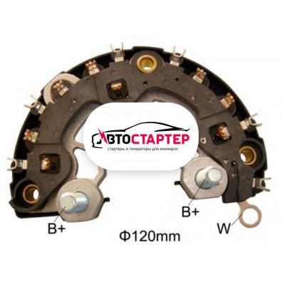 Фото 1 - Диодный мост генератора AEB3324 (332628)
